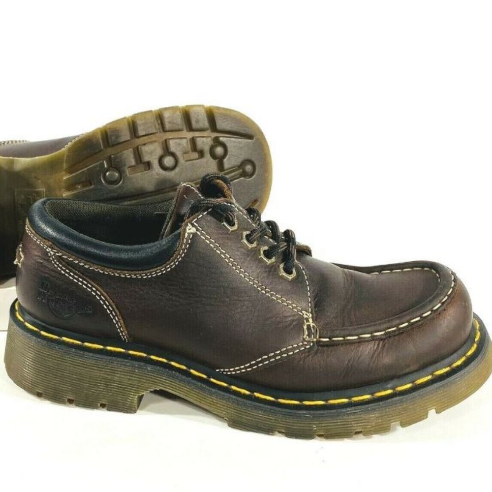 Dr. Doc Martens 8A25 Moc-toe Oxfords Bark Leather